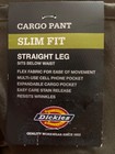 Dickies Mens Slim Fit Cargo   Cell Phone Pocket Pants Moss Green Size 32x32 New