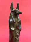 Rare Pharaoh Statue God Anubis   Authentic Ancient Egyptian Antiquities Egypt Bc