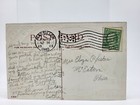 Vintage Postcard Sea Shell   souvenir From   Embossed With Gold Accents  1909
