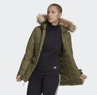 New Adidas Utilitas Hooded Parka Winter Jacket Women s Size M - Nwt  160