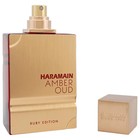 Al Haramain Amber Oud Ruby Edition Eau De Parfum 2 0 Oz  60ml    For Unisex