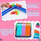 Weaving Loom Kit For Kids   Adults  Diy Potholder Loops  252 Craft Loops