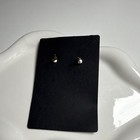 925 Sterling Silver Black Teardrop Crystal Dangle Drop Stud Earring
