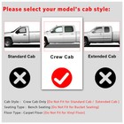 Floor Mats Liners For 2007-2013 Silverado Sierra 1500 2500 Crew Cab All Weather