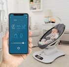 4moms Mamaroo 4 Infant Seat - White gray