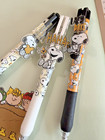 3 X Cute Snoopy Peanuts Pens 0 5mm Black Ink  Soft Grip Gift New