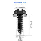 8 Pcs License Plate Screws Stainless Steel Bolts Caps Car Dealer Fasteners Kit