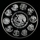 2010 Mo Proof Mexico Libertad 1 Oz Silver 999 Onza Ounce