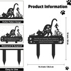 Grave Markers For Cemetery For Cat  Metal Grave Markers Yard Memorial Pet  Decor