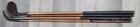 4 Antique Vintage 1920 s Hickory Wood Shaft Golf Club Niblicks Good Sw
