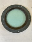 Authentic Salvaged Solid Brass Glass Ship Nautical Porthole Window Green 56b75