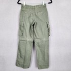 Boy Scouts Of America Pants Youth 8 Green Convertible Cargo Uniform Zip Off