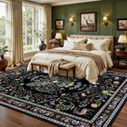 8x10 Area Rugs Living Room Rug  Vintage Washable Rug Floral Soft Carpet Indoor F
