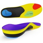 Heavy Duty Orthotic Insoles For Pain Relief - 250  Lbs  High Arch Support  Flat