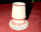 Antique French Advertising Cassis Quenot Match Striker  Pyrog  ne