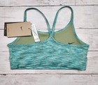 Nike Kids Indy Sports Bra Green Teal Sz  Ys New Fd2277-386
