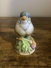 Vintage 1985 Hand Painted gold Finch  6350 Andrea By Sadek Porcelain Bird Figure