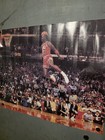 Original Authenticnike Bulls Michael Jordan    dunk Contest    Poster Air Jordan Nba