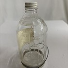 Vintage Abbott Laboratories Large Iv Hanging Glass Bottle 600ml Salmon Idaho