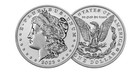 2023-s Morgan   Peace Silver Dollar 2-pc Reverse Proof Set Boxed