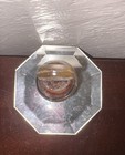 Antique Glass Apothecary Bottle With Round Stopper  hand Blown  