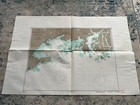 Nautical Chart Map  1124 White Head Island To Berry Head 1956 To 1967  54  X 36 