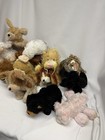 Lot Of 13 Lil Kinz Webkinz Plush Lot Toy Stuffed Animal No Code See Pictures