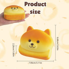 Shiba Inu Bread Squishies Toy Slow Rising Scented Cute Soft Squeeze