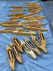 Leclerc Wooden Boat Weaving Shuttles W  Bobbins