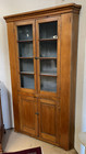 American Federal Pine   Maple Corner Cupboard 81 5  High