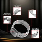 120pcs 1 2  Pex Stainless Steel Clamp Cinch Rings Crimp Pinch Fitting