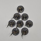 Mage Knight Whirling Golem Lot Of 8 - 2 Red Tough - D d Proxy Miniature