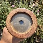 Vintage Mcm David Collier 1993 Ceramic wood Kaleidoscope Signed- Nice