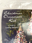 Multi Christmas Tree Ornament Kit 104-b Holiday Sequin Bead Sulyn Vtg New Sealed