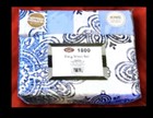 Diya Egyptian Comfort 1800 Thread Ct 6pc King Printed Bed Sheet Set silky Smooth