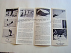 Vintage Winter Sports In Yosemite National Park Ca Photograph Brochure 1930 s