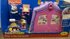 Fisher-price Little People Play    n Go Campsite Sonya Lee Nib Vintage