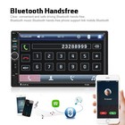 7  Double 2 Din Car Mp5 Player Bluetooth Touch Screen Stereo Radio With Camera