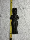 Rare Antique Chinese korean Bronze Bodhisattva Deity Statue Figurine 3 5in tall