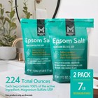 2 Pack Member s Mark Epsom Salt 7lb Bath Soak Muscle Relief Bulk