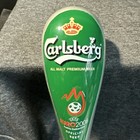 Vintage Carlsberg Beer Tap Handle Euro 2008 Soccer Austria-switzerland