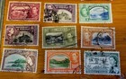 Stamps Trinidad Y Tobago 1938-1941  lot Of  12  Stamps Used 