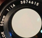 Nikon Nikkor 50mm F 1 4 Ais Manual Focus Lens