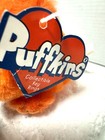 Puffkins Mango Orange Bear Plush Key Ring Stuffed Animal 1994 3    Swibco