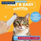 Paw Science Dog   Cat Ear Cleaner Wipes - Pet Finger Wipes For Cats   Dogs - Cle