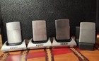Zippo Destination Series Cigarette Theme Lighters Lot Of 4 With Tin And Sticker