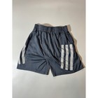Adidas Athletic Shorts Boys Medium 10 12 Gray Good Aeroready Mesh Stripes