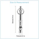 2 Pcs Set Adjustable Dog Obedience Stop Barking Hot Pet Dog Training Whistle