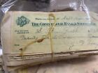 10 Antique Personal Bank Checks Vtg Collectible 1900s Vintage Old Ephemera Ohio