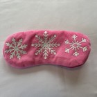 Eye Mask Sleep Soft Padded Shade Cover Rest Relax Sleeping Blindfold Pink   Love